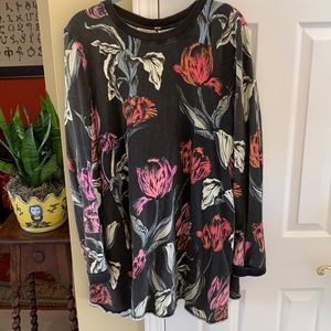 Free People Sweatshirt Tunic